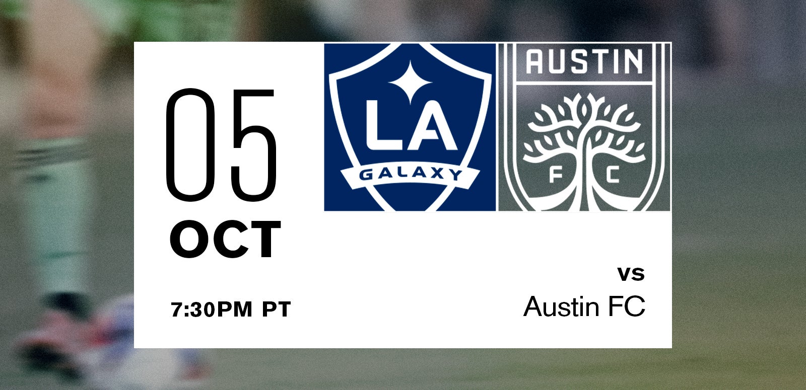 LA Galaxy vs. Austin FC