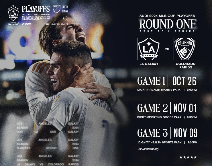 More Info for LA Galaxy vs Colorado Rapids Round One Best-of-3 Game 3