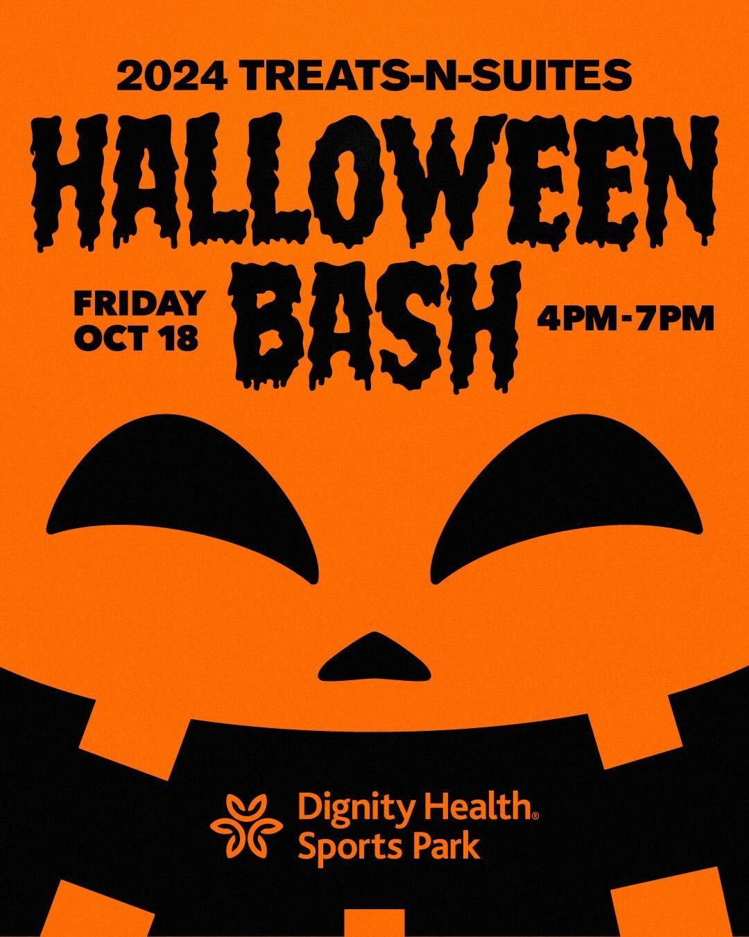 More Info for Dignity Health Sports Park to Host 2024 Treats-N-Suites Halloween Bash on Friday, Oct. 18