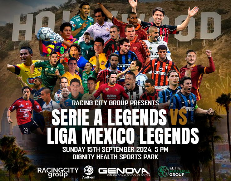 More Info for Serie A Legends vs Liga Mexico Legends